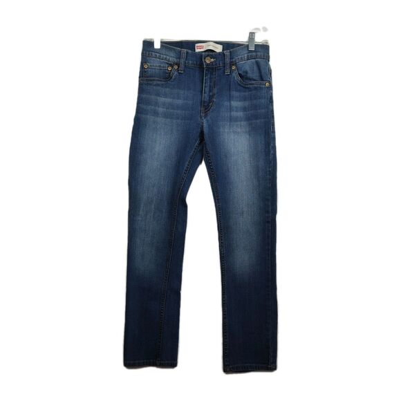 🔥🔥🔥Levis 510 Skinny Jeans Boy's 14 Reg 27 x 27 Blue VGC 🔥🔥🔥 - Picture 1 of 7